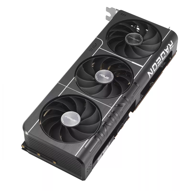 Vaizdo plokštė ASUS Radeon RX 9070 16 GB GDDR6 PCIe 5.0, 256 bitų, 3xDP 1xHDMI, 312 mm, 2,5 lizdo, OC leidimas