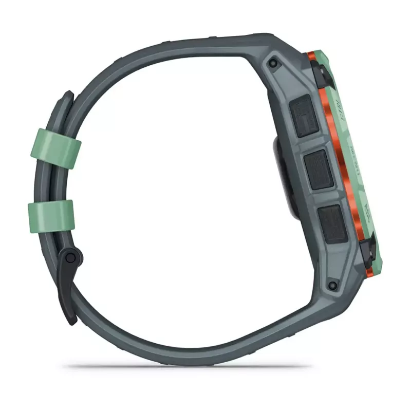 Išmanusis laikrodis GARMIN Instinct 3 AMOLED — 50 mm korpusas, 1,3 colio AMOLED, GPS/GLONASS/Galileo, 10 ATM, 24 dienų baterija