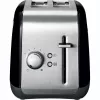 KitchenAid 5KMT2115EOB 5 2 slice(s) 1100 W Juoda, Stainless steel