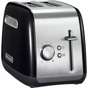 KitchenAid 5KMT2115EOB 5 2 slice(s) 1100 W Juoda, Stainless steel