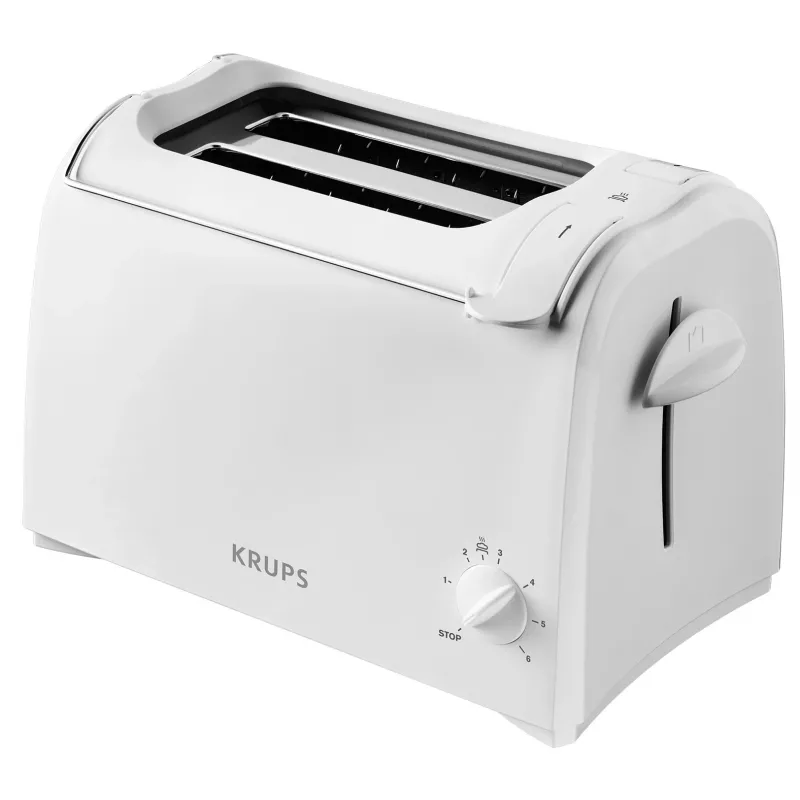 Krups Proaroma KH151110 skrudintuvas 6 2 riekė(s) 850 W Balta