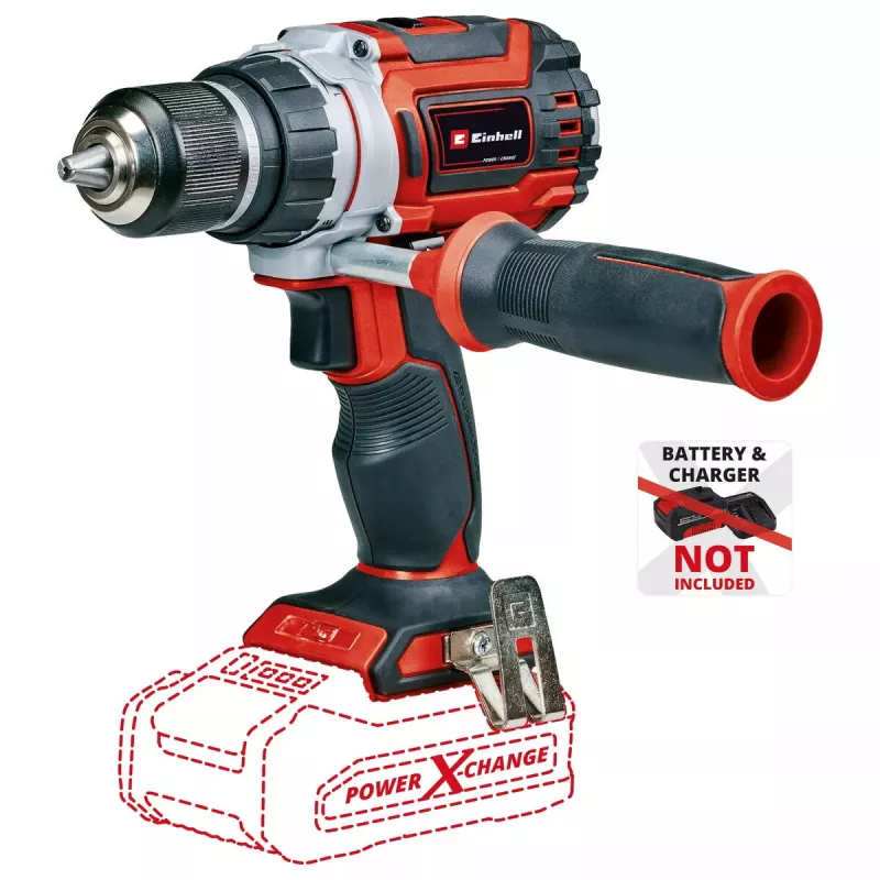 Pistol Grip Drill Einhell TP-CD 18/60 Li BL - Solo, 2000 RPM, 1.3 kg