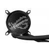 ASUS ROG Ryuo III 240 ARGB procesoriaus skysčio aušinimo rinkinys 12 cm juodas