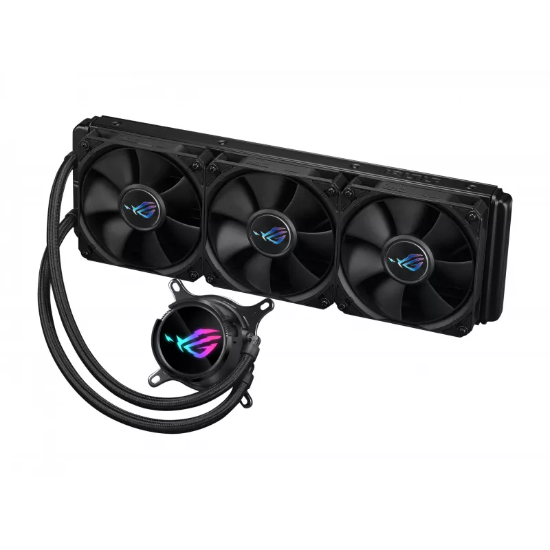 ASUS ROG Strix LC III 360 procesoriaus skysčio aušinimo rinkinys 12 cm juodas