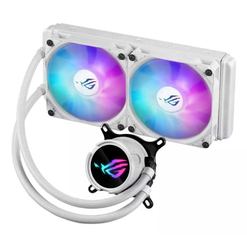 ASUS ROG Strix LC III 240 ARGB White Edition procesoriaus skysčio aušinimo rinkinys 12 cm