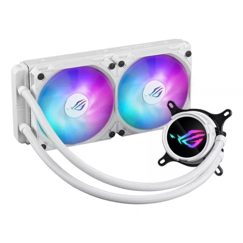ASUS ROG Strix LC III 240 ARGB White Edition procesoriaus skysčio aušinimo rinkinys 12 cm