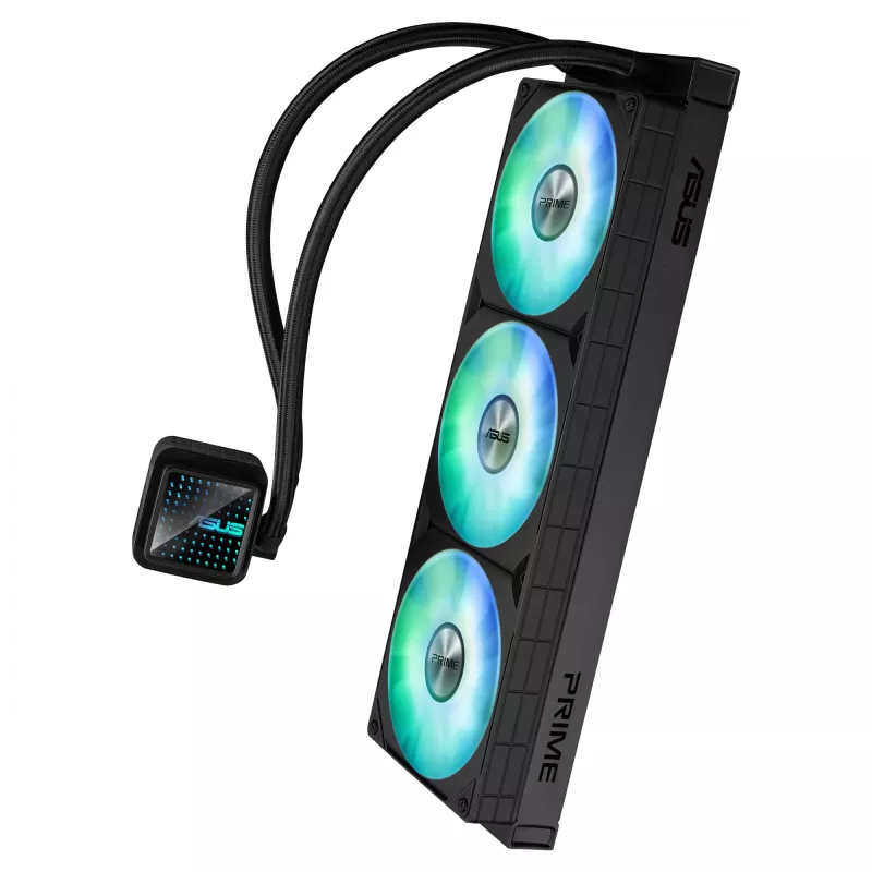 ASUS Prime LC 360 ARGB Kompiuterio korpusui skirta integruota skysčio aušinimo sistema 12 cm Juoda