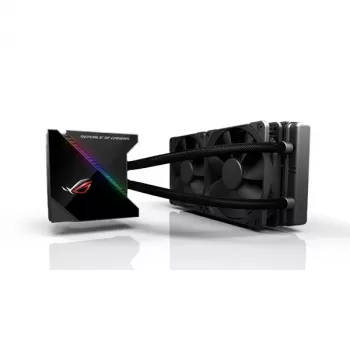 ASUS ROG RYUJIN 240 procesoriaus „viskas viename“ skysčio aušintuvas 12 cm juodas 1 vnt.
