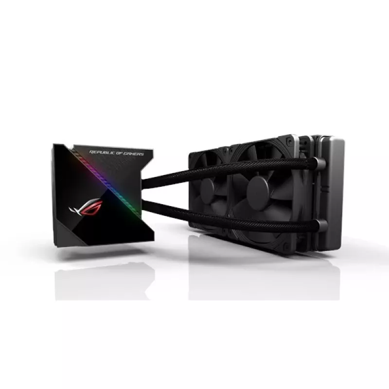 ASUS ROG RYUJIN 240 procesoriaus „viskas viename“ skysčio aušintuvas 12 cm juodas 1 vnt.