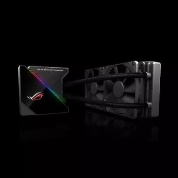 ASUS ROG RYUJIN 240 procesoriaus „viskas viename“ skysčio aušintuvas 12 cm juodas 1 vnt.