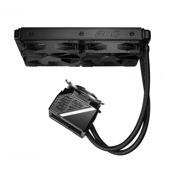 ASUS ROG RYUJIN II 240 Procesoriaus skysčio aušintuvas “viskas viename” 12 cm Juoda 1 vnt.