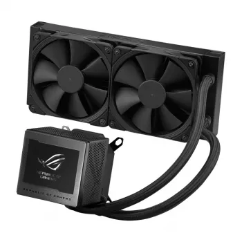 ASUS ROG RYUJIN III 240 Procesorius Skysčio aušintuvas „viskas viename“ 12 cm Juoda 1 vnt.