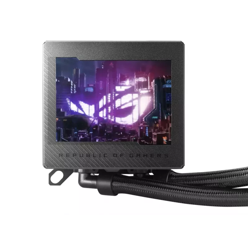 ASUS ROG RYUJIN III 240 Procesorius Skysčio aušintuvas „viskas viename“ 12 cm Juoda 1 vnt.