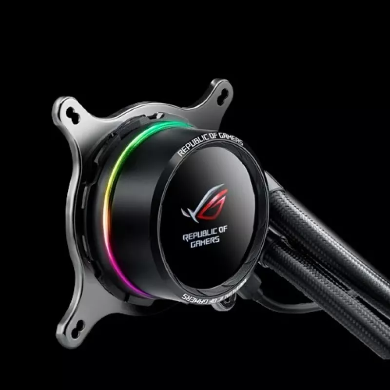 ASUS ROG RYUO 120 procesoriaus aušintuvas „viskas viename“ 12 cm juodas 1 vnt.