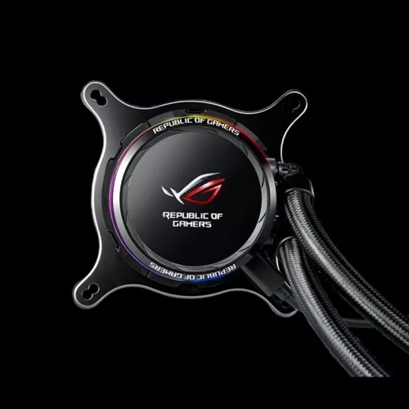 ASUS ROG RYUO 120 procesoriaus aušintuvas „viskas viename“ 12 cm juodas 1 vnt.