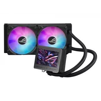 ASUS ROG Ryujin III 240 ARGB procesoriaus vientisa skysčio aušinimo sistema 12 cm juoda 1 vnt.