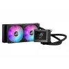 ASUS ROG Ryujin III 240 ARGB procesoriaus vientisa skysčio aušinimo sistema 12 cm juoda 1 vnt.
