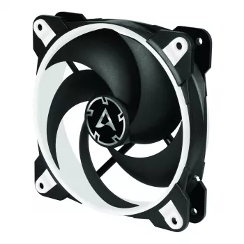 ARCTIC BioniX P120 (balta) – Slėgiui optimizuotas 120 mm žaidimų ventiliatorius su PWM PST