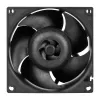 ARCTIC S8038-10K - 80 mm serverio ventiliatorius, Ventiliatorius, 8 cm, 173.3 m³/h, Juoda