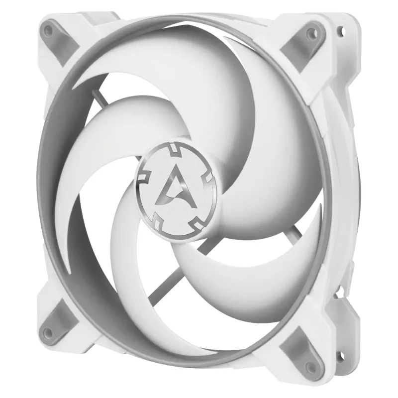 ARCTIC BioniX P140 (Pilka/White) – slėgiui optimizuotas 140 mm žaidimų ventiliatorius su PWM PST