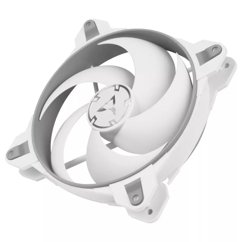 ARCTIC BioniX P140 (Pilka/White) – slėgiui optimizuotas 140 mm žaidimų ventiliatorius su PWM PST