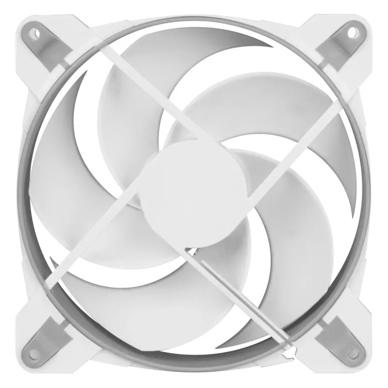ARCTIC BioniX P140 (Pilka/White) – slėgiui optimizuotas 140 mm žaidimų ventiliatorius su PWM PST