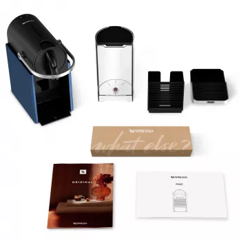 Kapsulinis kavos aparatas De’Longhi Pixie EN127.BL — Nespresso sistema, 1 L vandens talpa, 19 barų, 1260 W, 235×117×324 mm, 2,5 kg
