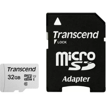 Transcend 32 GB MicroSDHC atminties kortelė