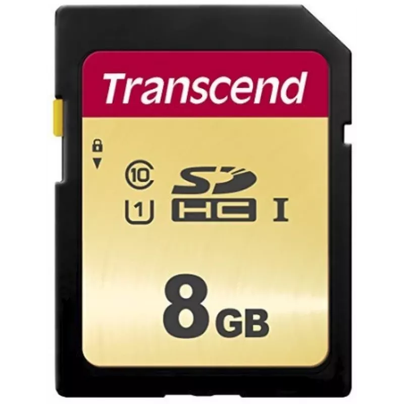 TRANSCEND SDHC kortelė 500S 8GB UHS-I U1 MLC