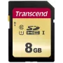 TRANSCEND SDHC kortelė 500S 8GB UHS-I U1 MLC