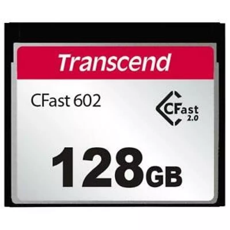 TRANSCEND Cfast 2.0 Cfx602 128 GB SATA III MLC NAND Flash
