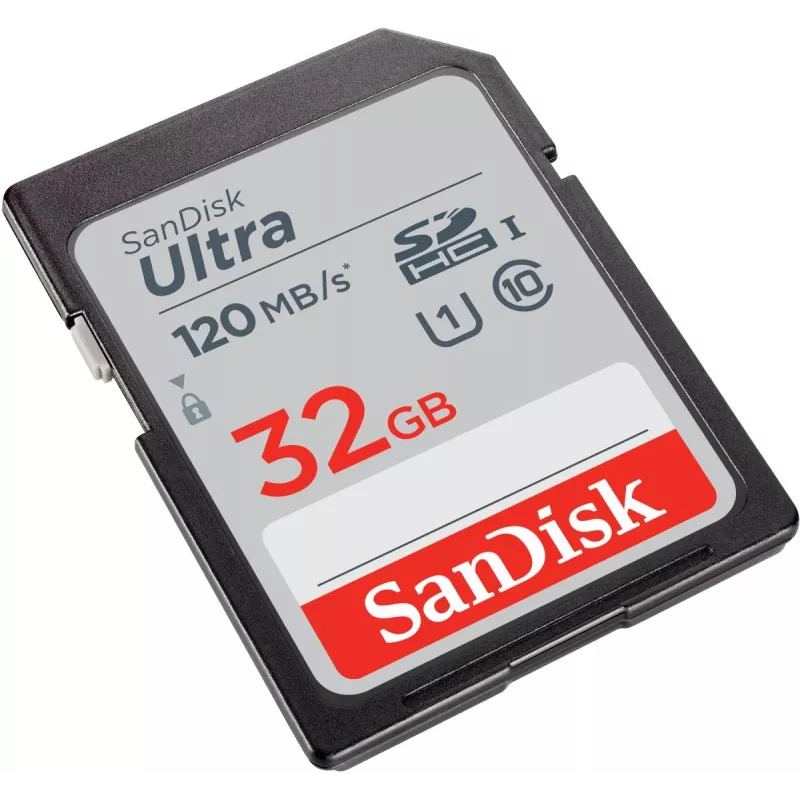 WESTERN DIGITAL SanDisk Ultra 32GB SDHC Memory Card Class 10 UHS-I 120MB/s 3 vnt. (SDSDUN4-032G-GN6IM)