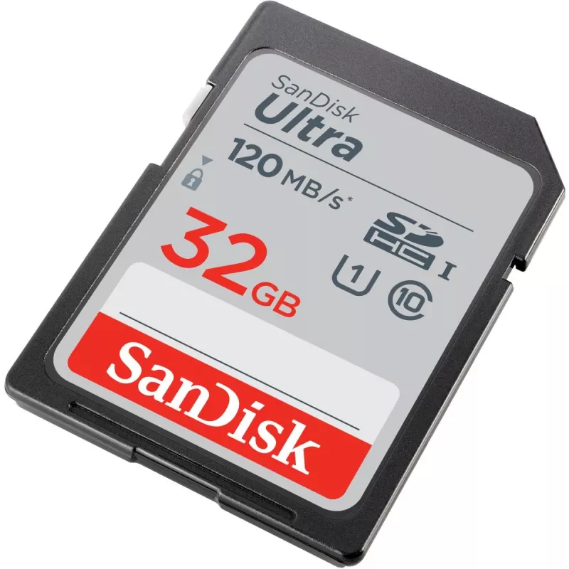 WESTERN DIGITAL SanDisk Ultra 32GB SDHC Memory Card Class 10 UHS-I 120MB/s 3 vnt. (SDSDUN4-032G-GN6IM)