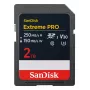 WESTERN DIGITAL Extreme PRO 2TB SDXC atminties kortelė 250 MB/s 140 MB/s UHS-I