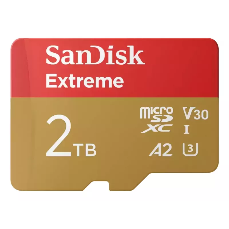 WESTERN DIGITAL Extreme Micro SDXC 2TB + SD adapteris 240MB/s