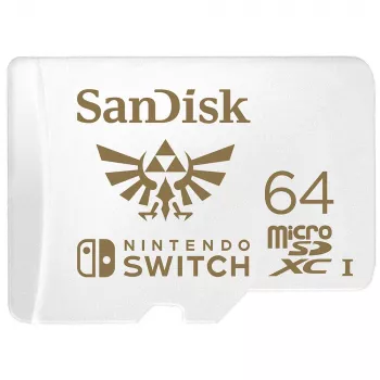 WESTERN DIGITAL SanDisk Micro SDXC kortelė, skirta Nintendo Switch 64GB UHS-1 100mb/s