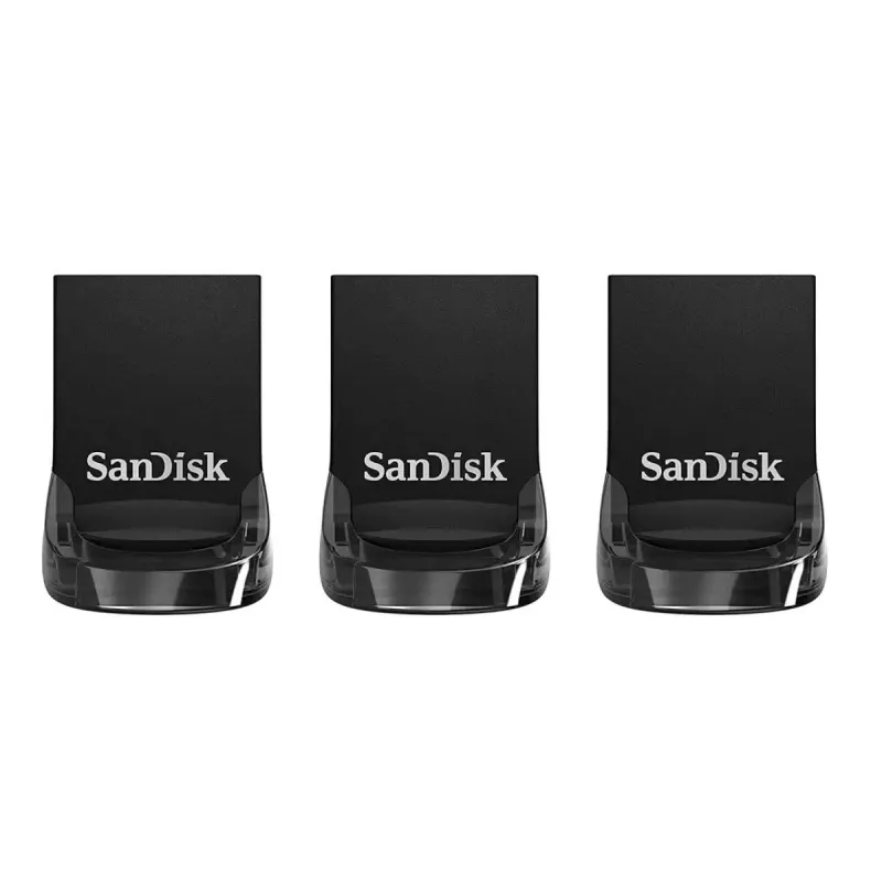 WESTERN DIGITAL SanDisk Ultra Fit - 32GB USB atmintukas - USB 3.1 - 3 vnt.