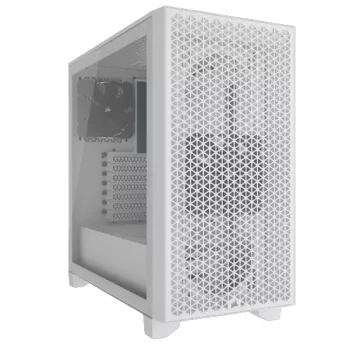 CORSAIR vidutinio dydžio kompiuterio korpusas - 3000d Airflow - baltas