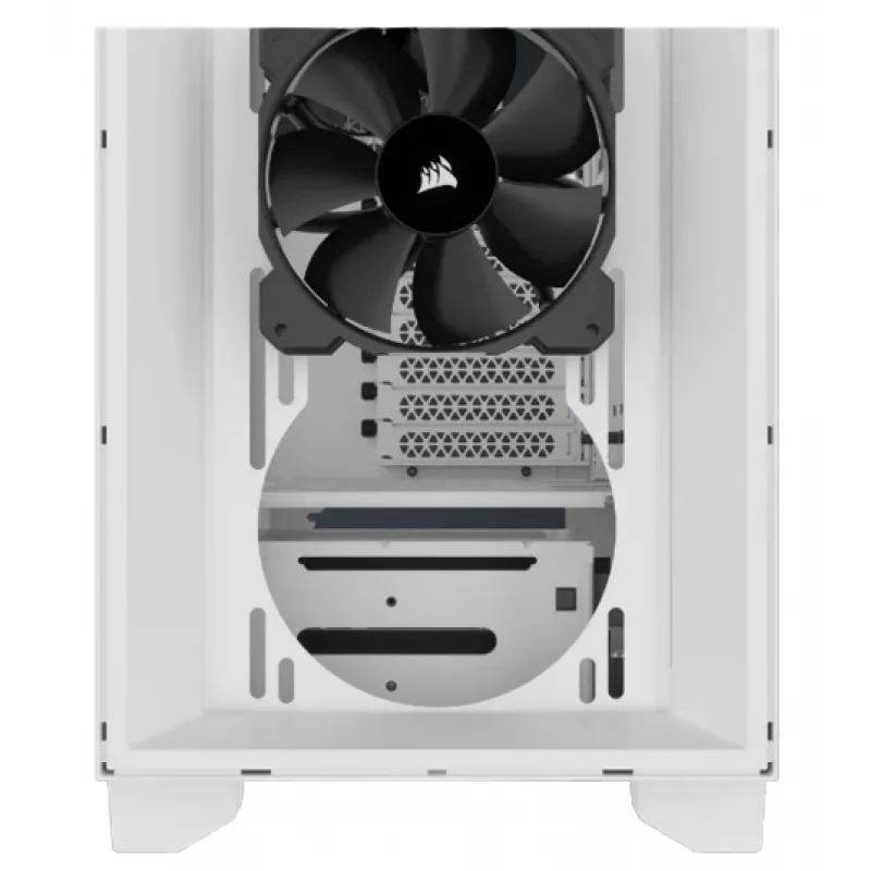 CORSAIR vidutinio dydžio kompiuterio korpusas - 3000d Airflow - baltas