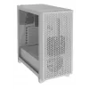 CORSAIR vidutinio dydžio kompiuterio korpusas - 3000d Airflow - baltas