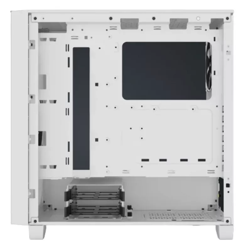 CORSAIR vidutinio dydžio kompiuterio korpusas - 3000d Airflow - baltas