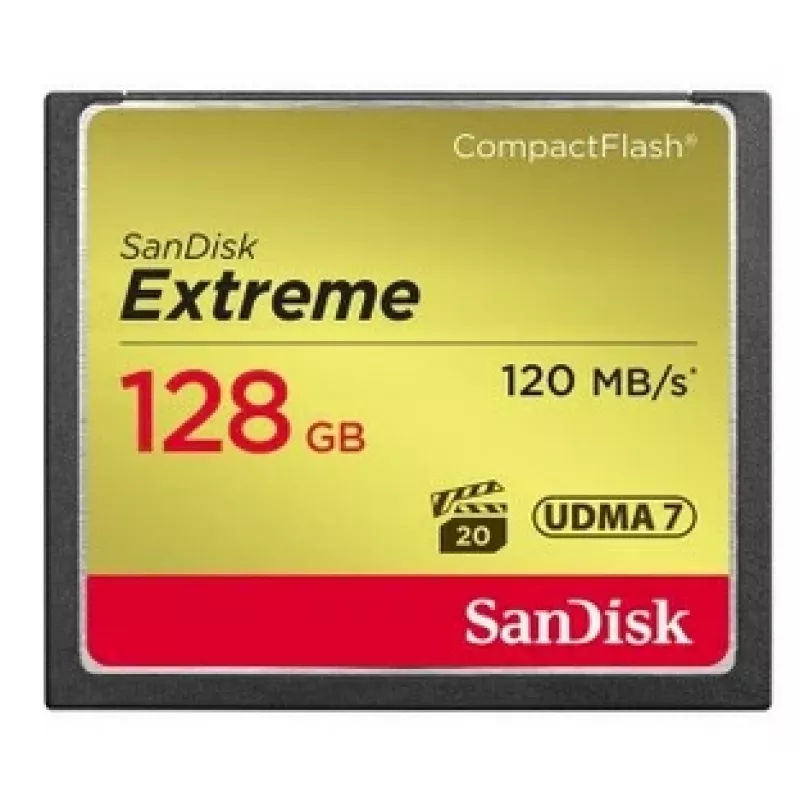 WESTERN DIGITAL SanDisk Extreme Compact Flash 120mb/s 128GB