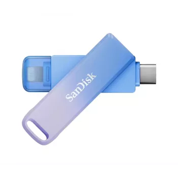 WESTERN DIGITAL SanDisk Creator Phone Drive - 256 GB USB atmintukas - USB-C/Lightning - mėlynas