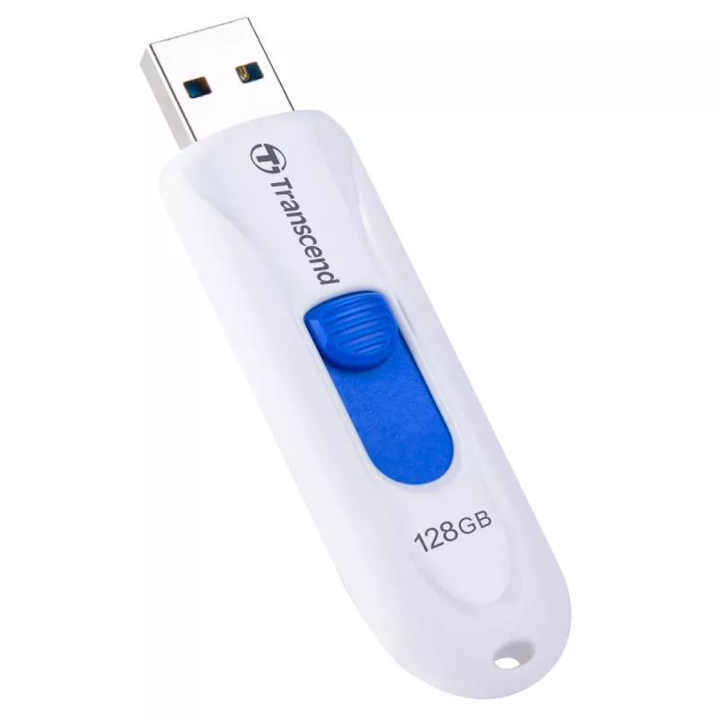 TRANSCEND Jetflash 790w - 64GB USB atmintukas - USB 3.1 - Baltas