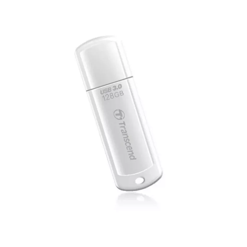 TRANSCEND Jetflash 730 - 128GB USB atmintukas - USB 3.0 - Baltas