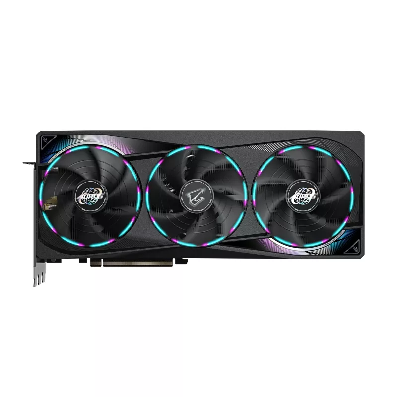 GIGABYTE AORUS GeForce RTX 5070 MASTER 12G vaizdo plokštė - 12 GB GDDR7, 192 bitų, PCI-E 5.0, 2715 MHz branduolio dažnis, 3 x DP 2.1a, 1 x HDMI 2.1b, NVIDIA DLSS 4, GV-N5070AORUS M-12GD