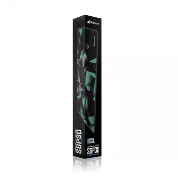 SHARKOON Žaidimų pelės kilimėlis Sgp30 – juoda/žalia/pilka