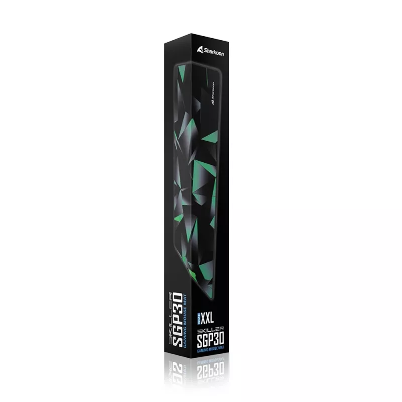 SHARKOON Žaidimų pelės kilimėlis Sgp30 – juoda/žalia/pilka