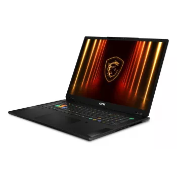 MSI Stealth 18 HX AI A2XWIG-042 Intel Core Ultra 9 275HX nešiojamas kompiuteris 45,7 cm (18 colių) UHD+ 64 GB DDR5-SDRAM 2 TB SSD NVIDIA GeForce RTX 5080 Wi-Fi 7 (802.11be) Windows 11 Pro juoda