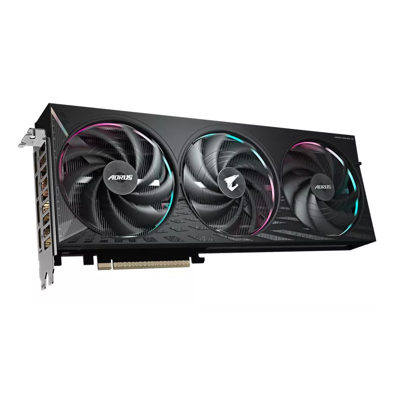 GIGABYTE AORUS GeForce RTX 5060 ELITE 8G vaizdo plokštė - 8GB GDDR7, 128bit, PCI-E 5.0, 2722 MHz branduolio dažnis, 3 x DisplayPort, 1 x HDMI, GV-N5060AORUS E-8GD